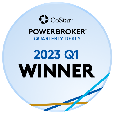 Featured image for “Vantosh Wins CoStar’s Q1 2023 Power Broker Quarterly Deals Award”